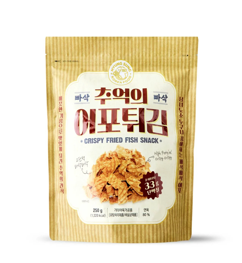 FC155 名城) 回憶的炸魚乾脆脆 - 原味 220g EXP:2027-08-05