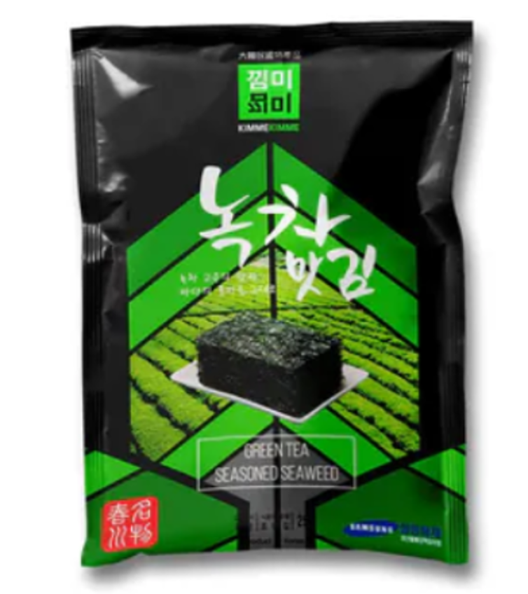 FC154 Kimme Kimme 味付海苔 – 綠茶味 (每袋含4小包) EXP:3個月或以上