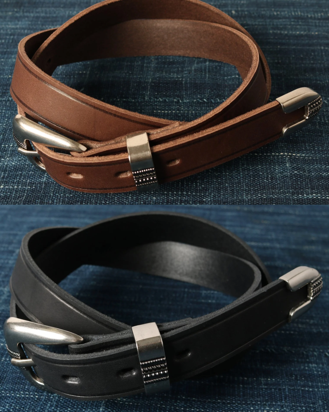 [Instock] Barns Outfitters 25mm Leather Western Buckle Belt | LE-4349