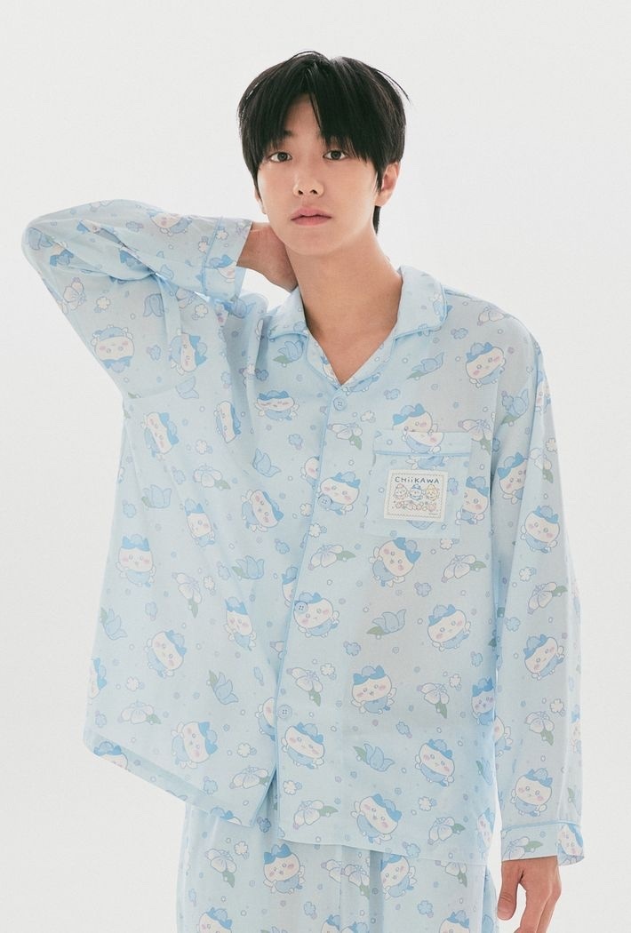 SPAO Chiikawa 小八長袖睡衣套裝