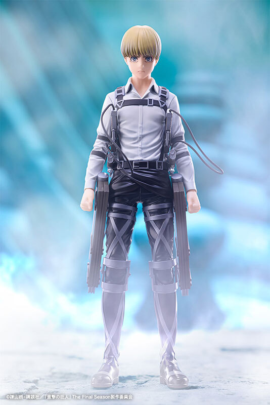 預訂7月 Kotobukiya 進擊的巨人 The Final Season 阿爾敏·亞魯雷特 The Final Season ver. OSHI WORKS Attack on Titan The FinalSeason Armin Arlert The Final Season ver.  Complete Figure Pre-order