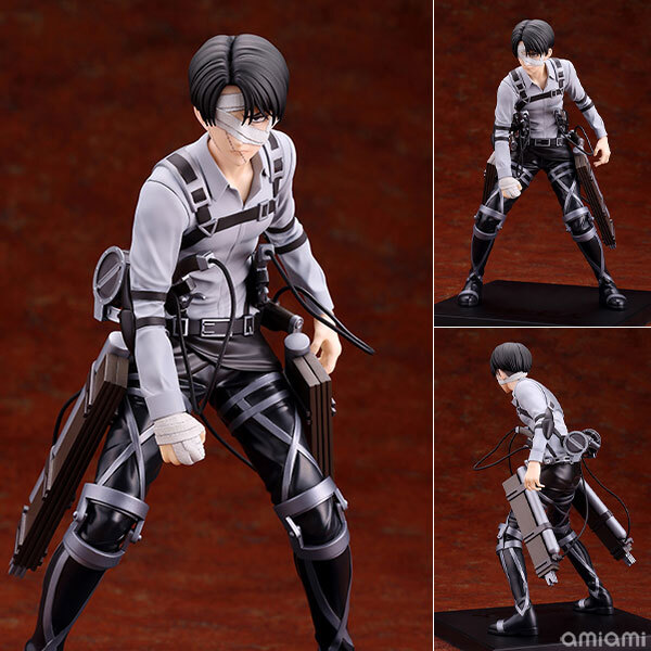 預訂7月 Kotobukiya 進擊的巨人The Final Season 里維·阿克曼 The Final Season ver.   The Final Season ver. OSHI WORKS Attack on Titan The FinalSeason Levi Ackerman The Final Season ver. Complete Figure Pre-order