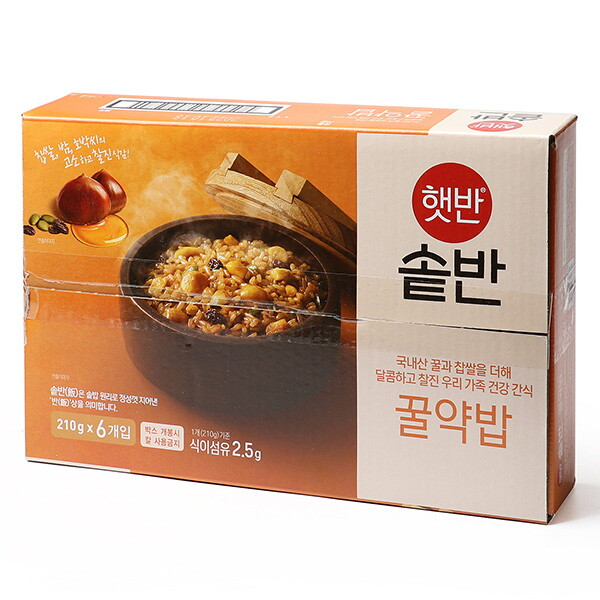 FC029 CJ營養石鍋飯系列 - 蜜糯米栗子飯 210g*6入 EXP:27.05.23