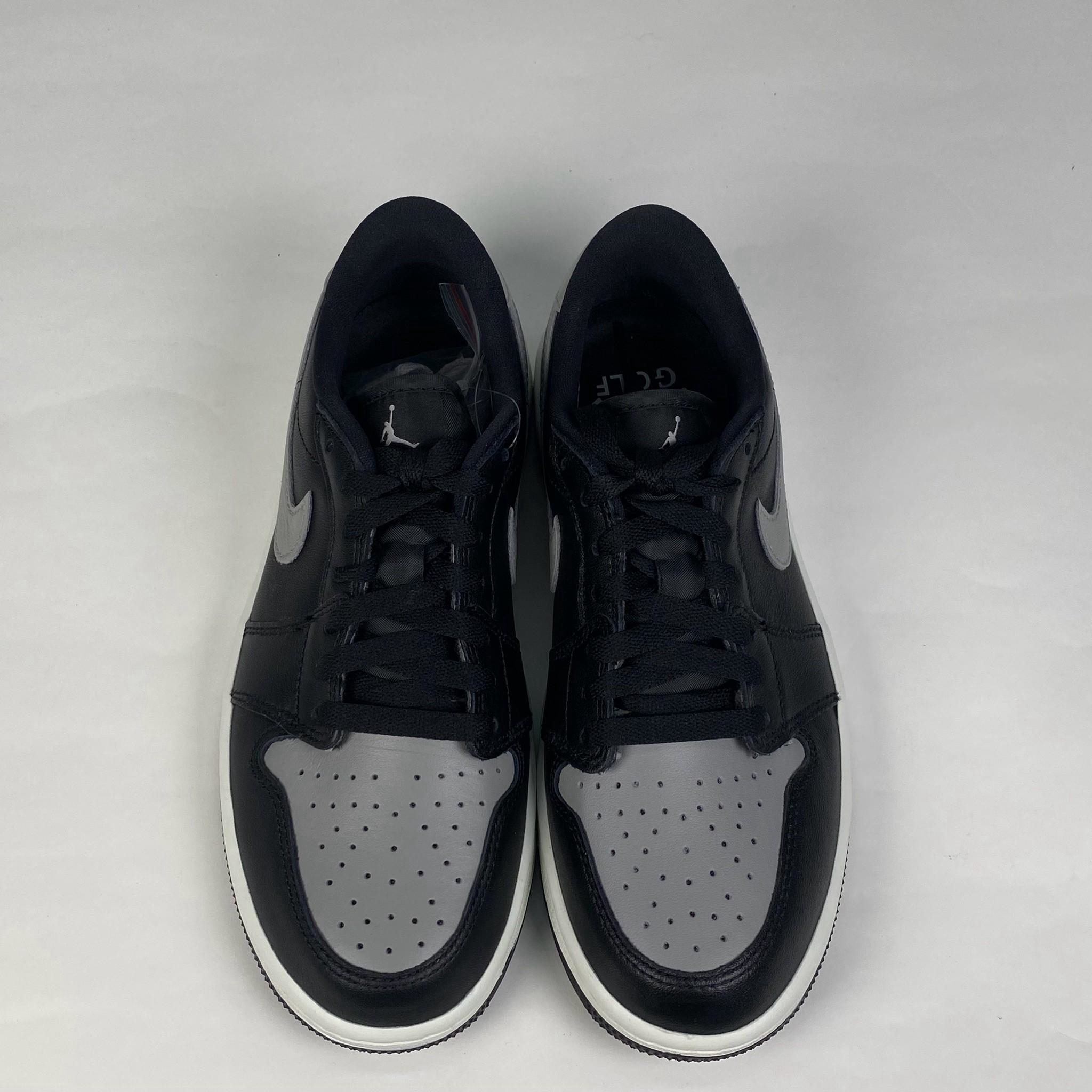微瑕疵-左右腳中底泛黃 DD9315-001 M65 Air Jordan 1 Low Golf " Shadow " 影子 黑灰 男款