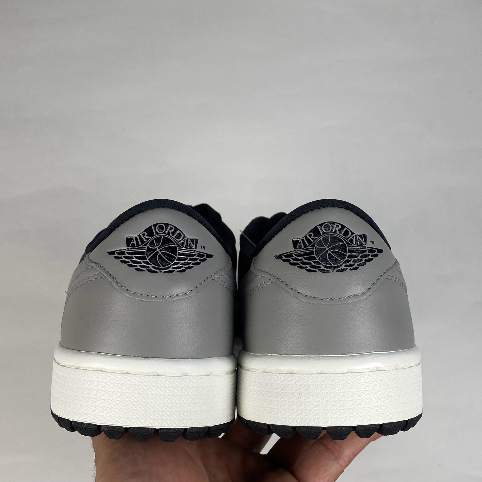 微瑕疵-左右腳中底泛黃 DD9315-001 M65 Air Jordan 1 Low Golf " Shadow " 影子 黑灰 男款