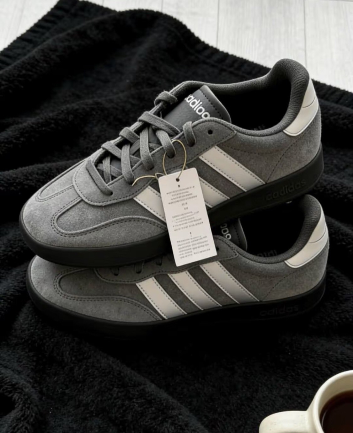 【APAIR】預購 ADIDAS BARREDA 灰銀 德訓鞋 麂皮 深灰 冷灰 KH6999