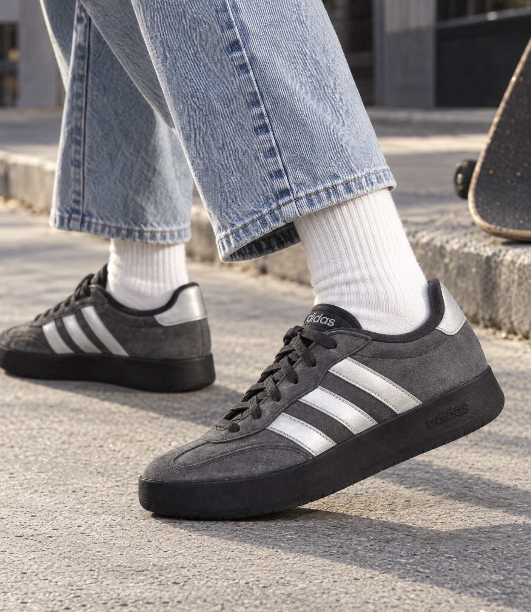 【APAIR】預購 ADIDAS BARREDA 灰銀 德訓鞋 麂皮 深灰 冷灰 KH6999