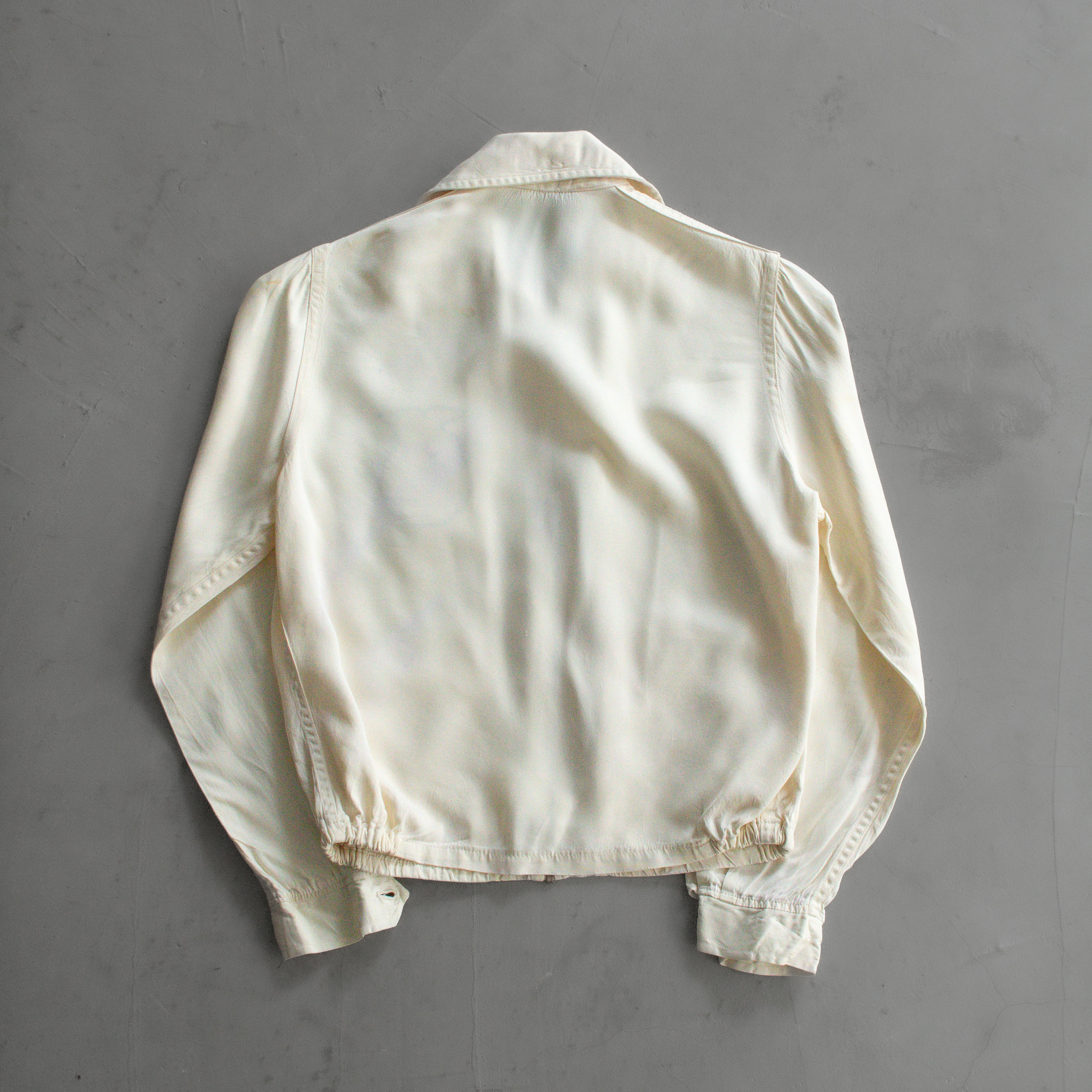 50S CHAMPION FFA SWEETHEART RAYON JACKET  美國製 白色 嫘縈 外套