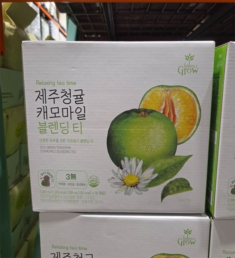 FC038 Balance Grow) 濟州青橘洋甘菊茶 230ml*10入 EXP:27.09.07
