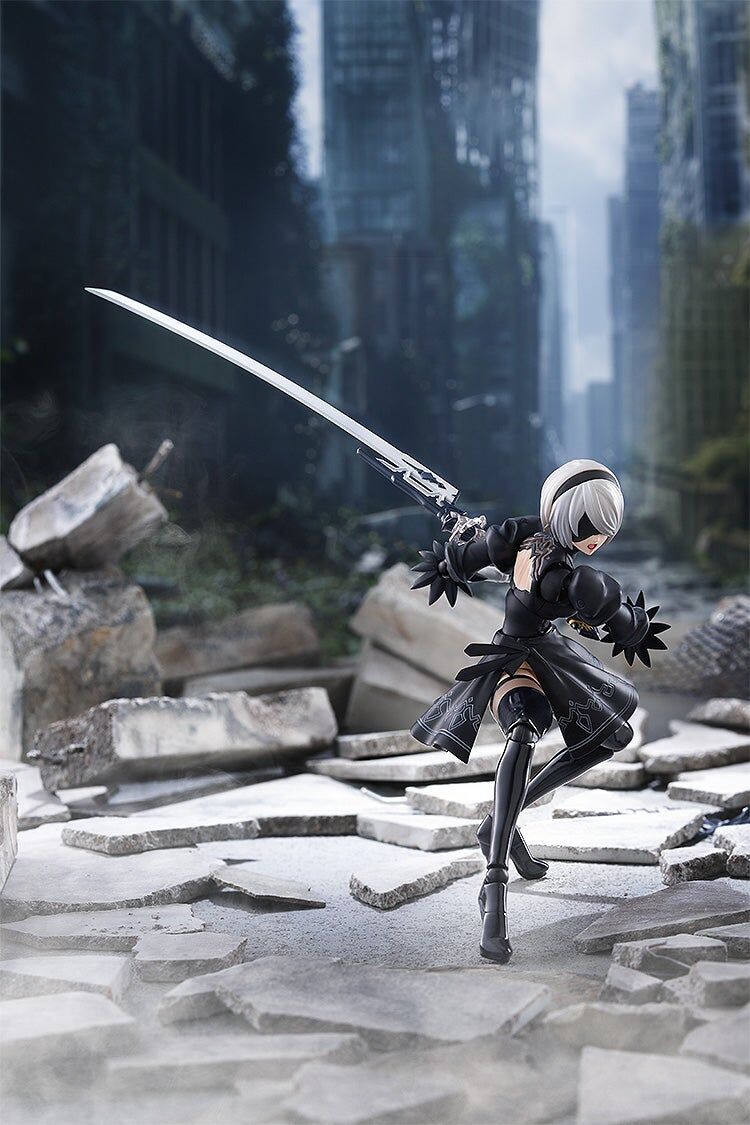 figma 尼爾：自動人形 Ver1.1a 2B（寄葉二號B型） figma643