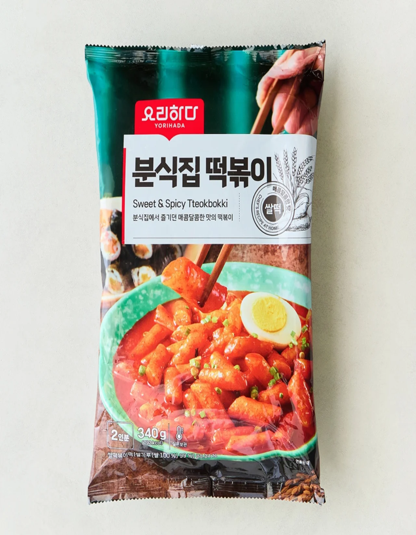 FC108 LOTTE 煮飯喇) 韓式小食店 辣炒年糕 340g($38區域 買滿10件每件平$3 ) EXP:2027-08-11