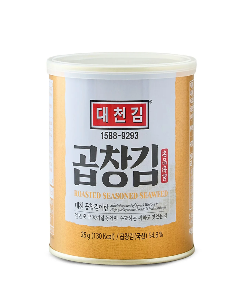FC100 名品大川) 烤腸紫菜 罐裝 25g($38區域 買滿10件每件平$3 )~ 跟黑罐一樣, 這是樂天家庭版 EXP:2027-04-09