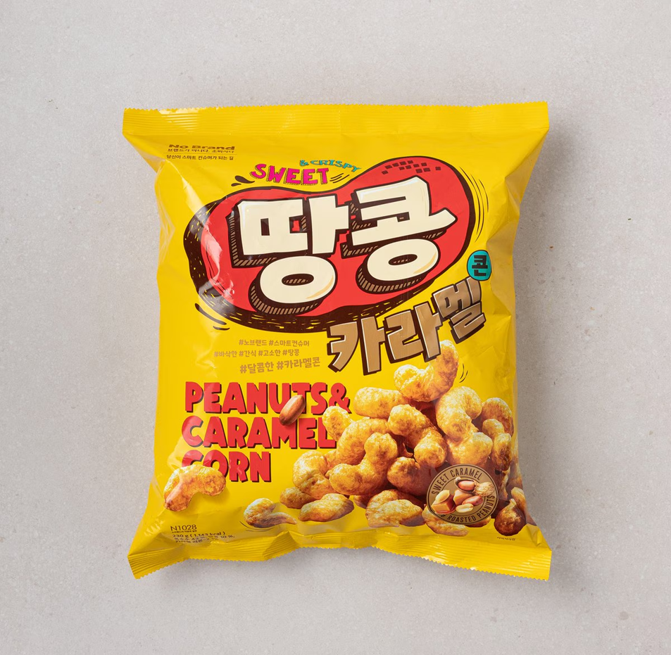 FC082 No Brand) 花生焦糖粟米脆條 275g($28區域 買滿10件每件平$3 ) EXP:2027-01-12