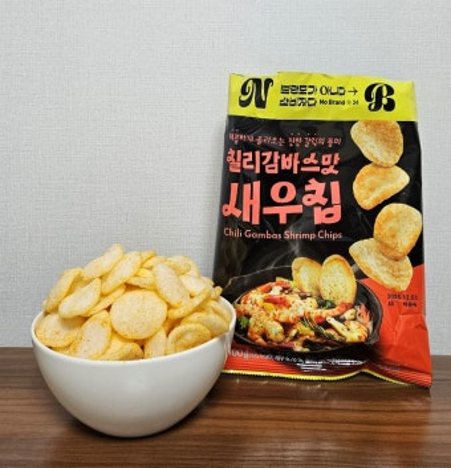 FC079 No Brand) 西班牙蒜香蝦味 蝦片 180g($28區域 買滿10件每件平$3 ) EXP:2026-12-31