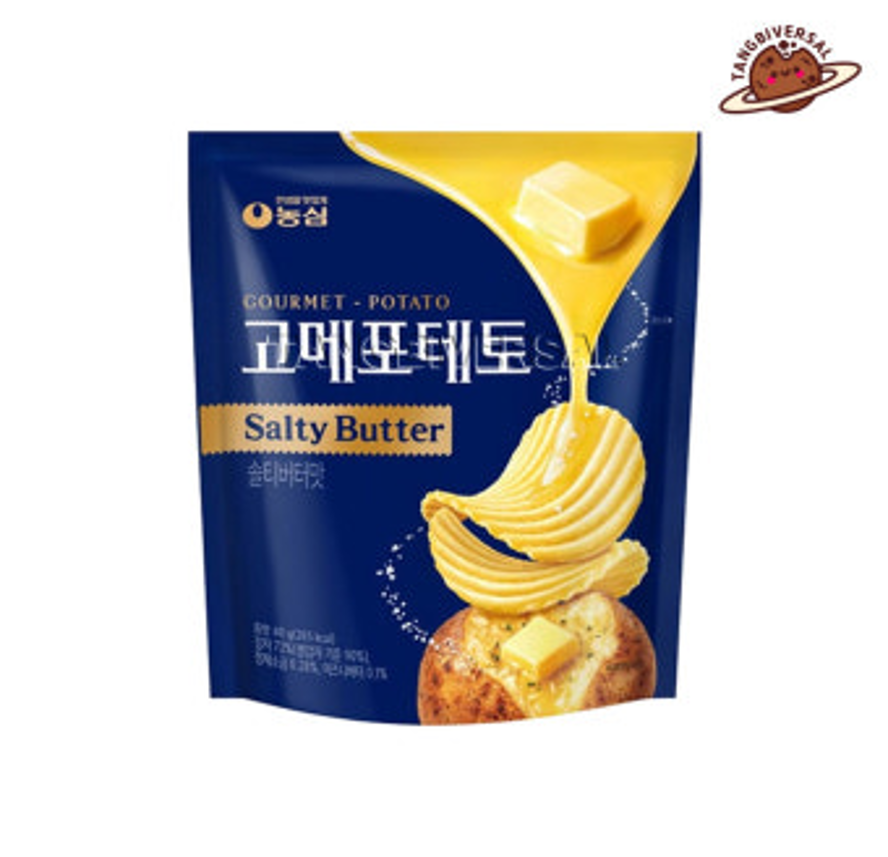 FC073 農心) Gourmet Potato 鹽味牛油薯片 40g($28區域 買滿10件每件平$3 ) EXP:2027-01-30