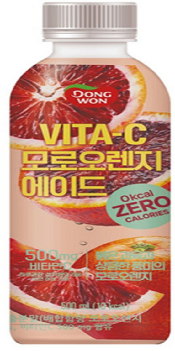 FC071 東遠) Vita C 摩洛血橙ADE *ZERO* 500ml($18區域 買滿10件每件平$3 ) EXP:2027-08-27