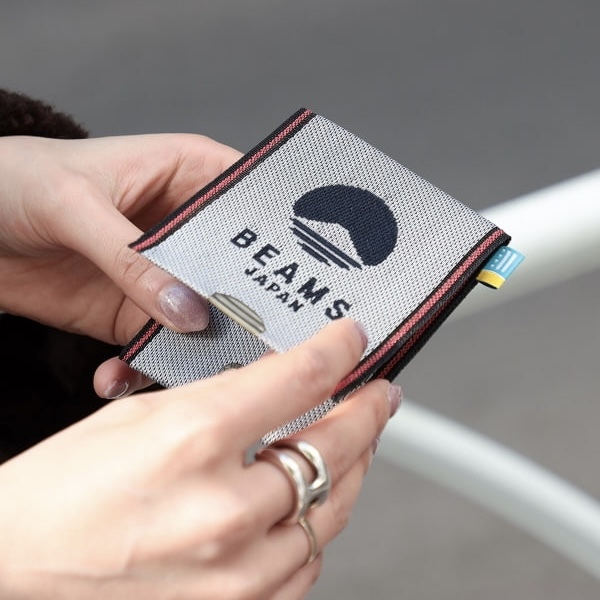 BEAMS JAPAN 榻榻米邊框 卡包 零錢包 高田紡織 三色