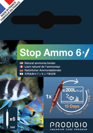 PRODIBIO 法國普洛迪 Stop Ammo 淡海水阿摩尼亞去除劑