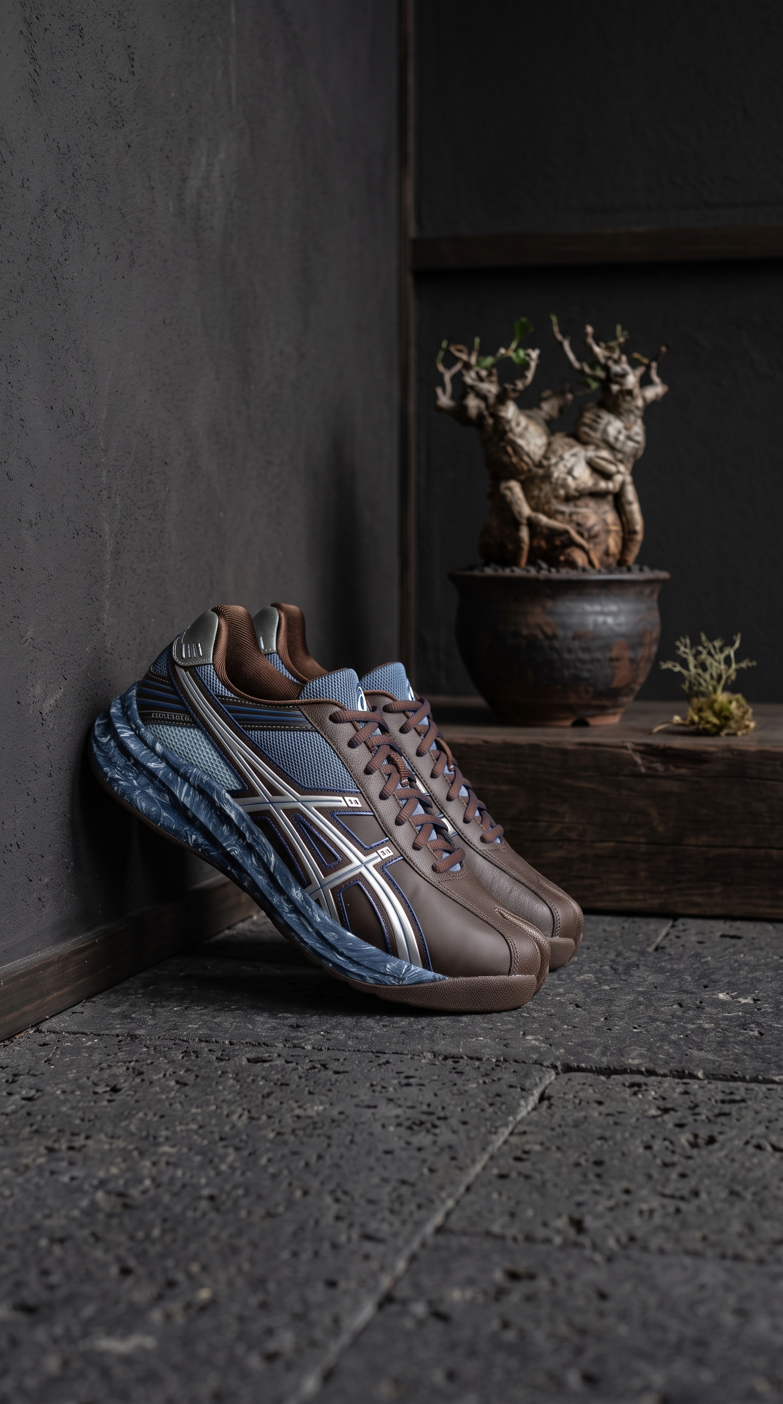 【Focus Store】預購 Kiko Kostadinov x Asics Lyasa FF II Reddish "Brown Blue" Tabi 藍棕色 分趾鞋 1202A544-020