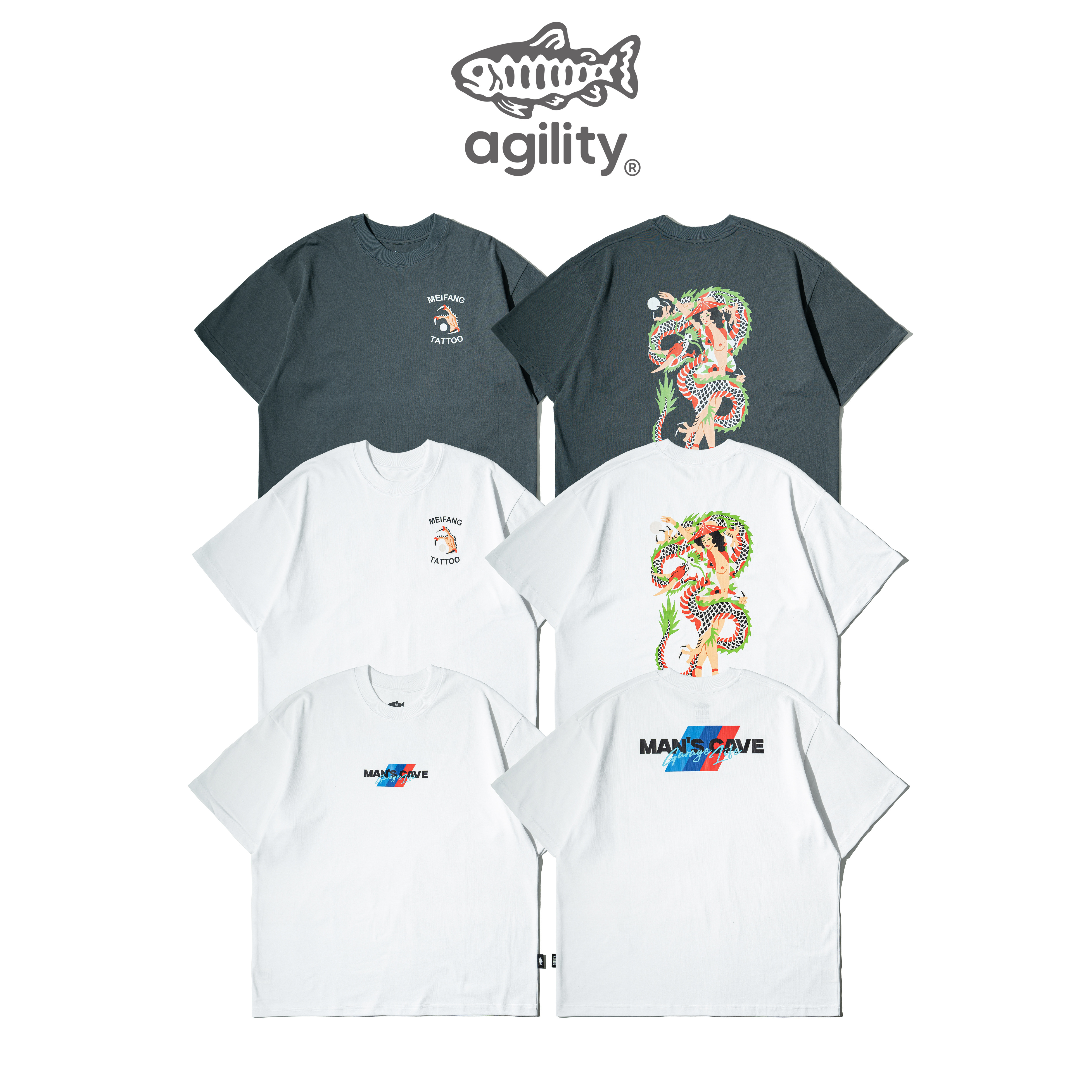 AGILITY x Friendly Shop Collaboration Tee 友好 短袖Tee [RS6-FS]