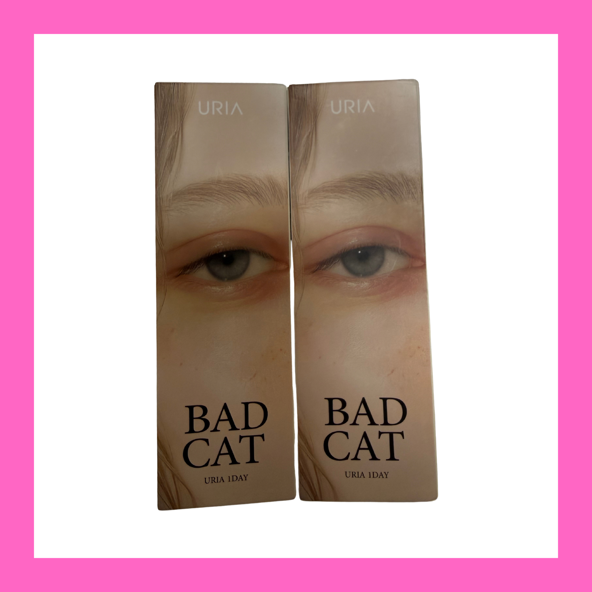 URIA Bad Cat 1 Day Siamese Beige｜日拋彩妝隱形眼鏡｜每盒10片