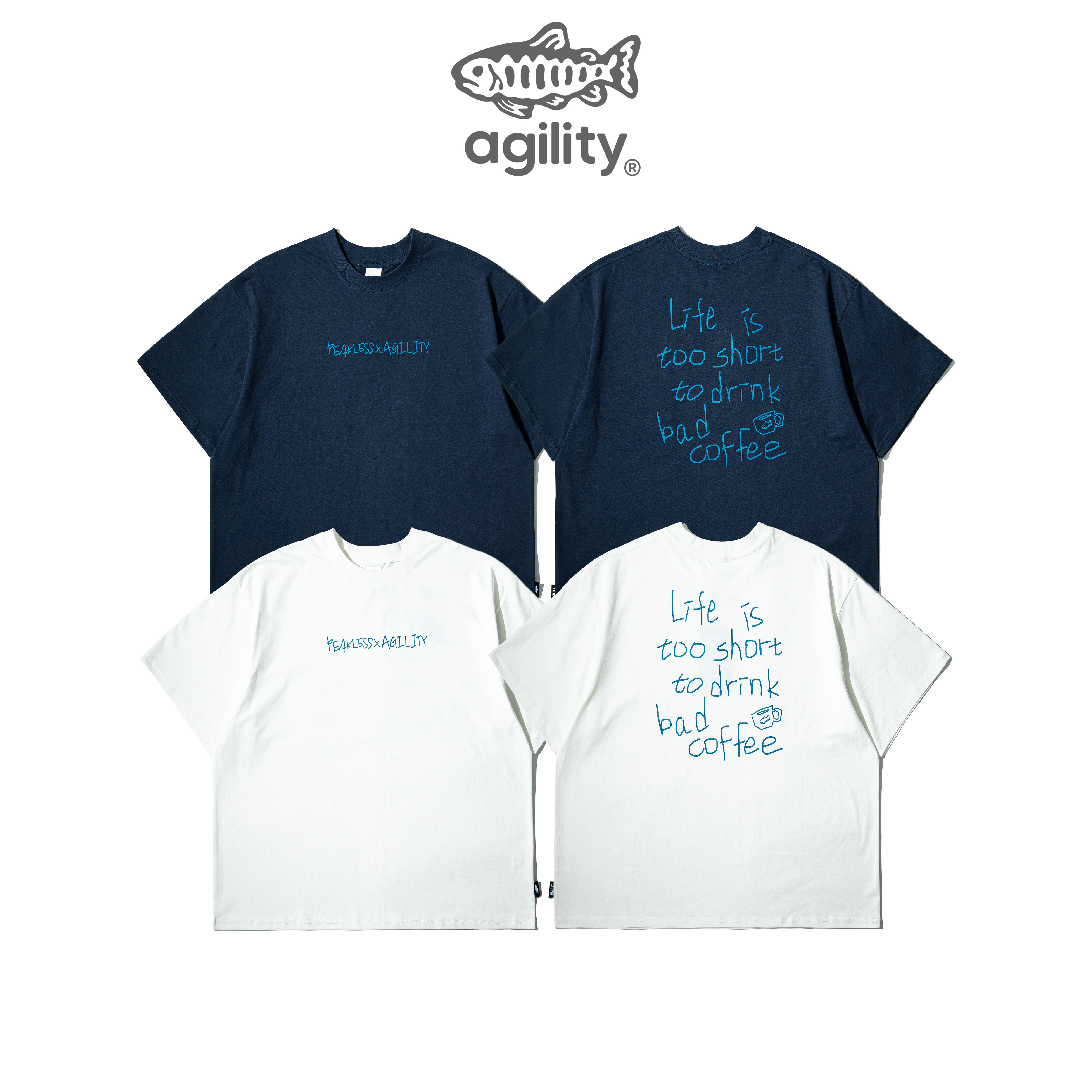 AGILITY Peakless Image Tee / 友好系列 圖像短Tee [RMO-FND-PL]