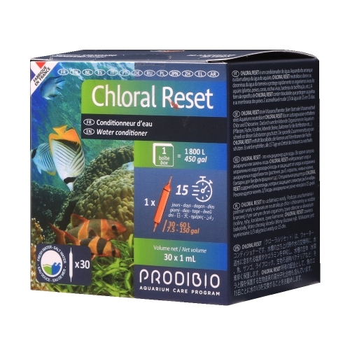 PRODIBIO 法國普洛迪 Chloral Reset 淡海水高效濃縮型除氯水質安定劑