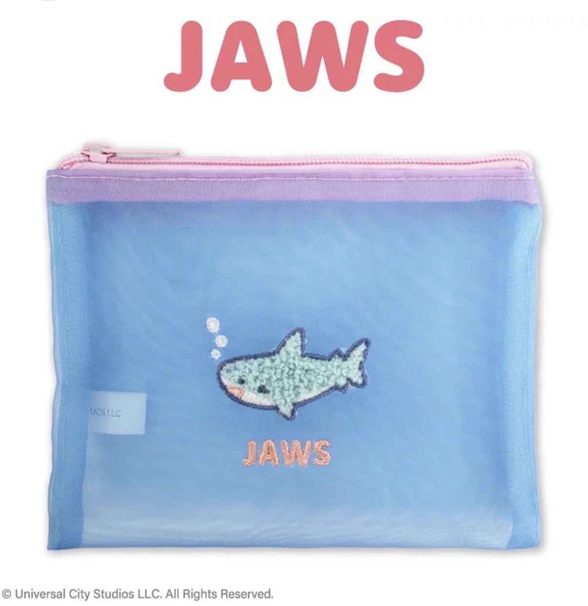 JP JAWS 大白鯊網料拉鏈包 5930 TK260929