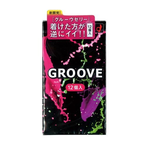 岡本Okamoto GROOVE 加潤貼身 12 片裝 乳膠安全套