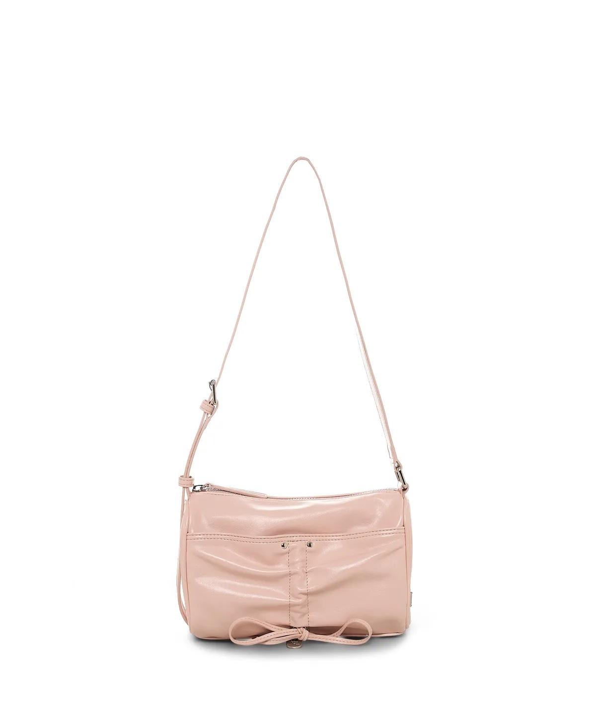 《現貨》MATIN KIM FRONT SHIRRING RIBBON MINI BAG IN PINK