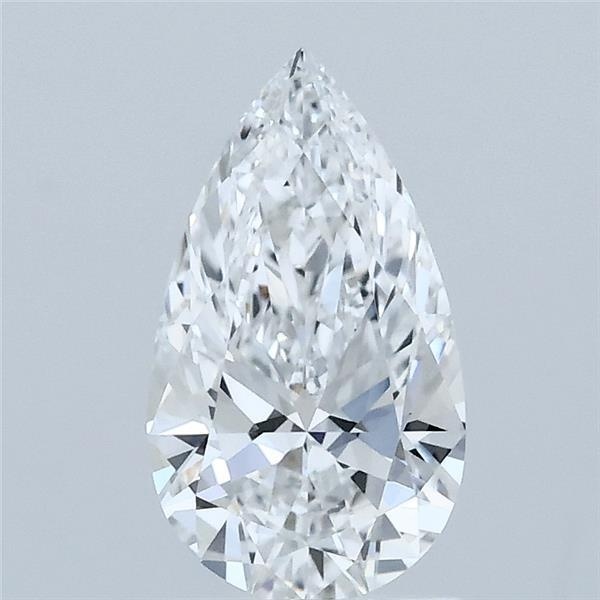 FD154 G26 培育鑽石(裸石) - 水滴形切工Pear Shape 1.11ct COLOR E VVS2 (9.77 - 5.59 - 3.42)