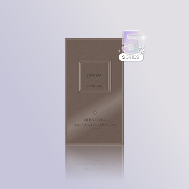 QUINLIVAN Maison系列【可可棕】日拋 2入