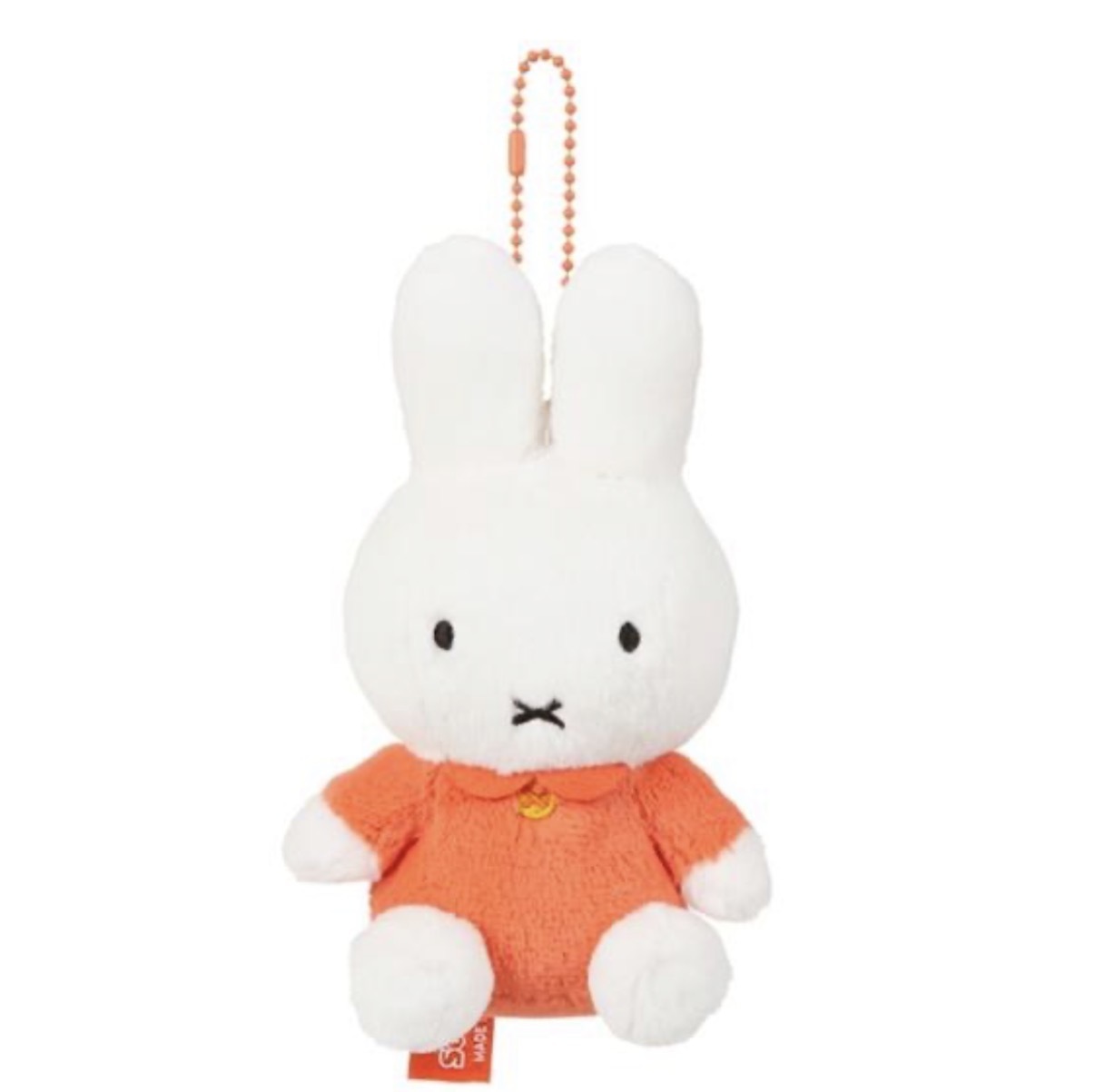 JP Miffy 超滑料經典公仔吊飾 橙白 0557 TK260929