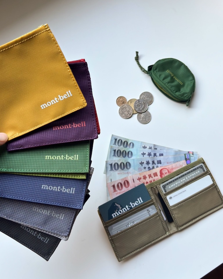 ｜🇯🇵日本超人氣｜Mont-Bell Flat Wallet  輕量化 雙折短夾