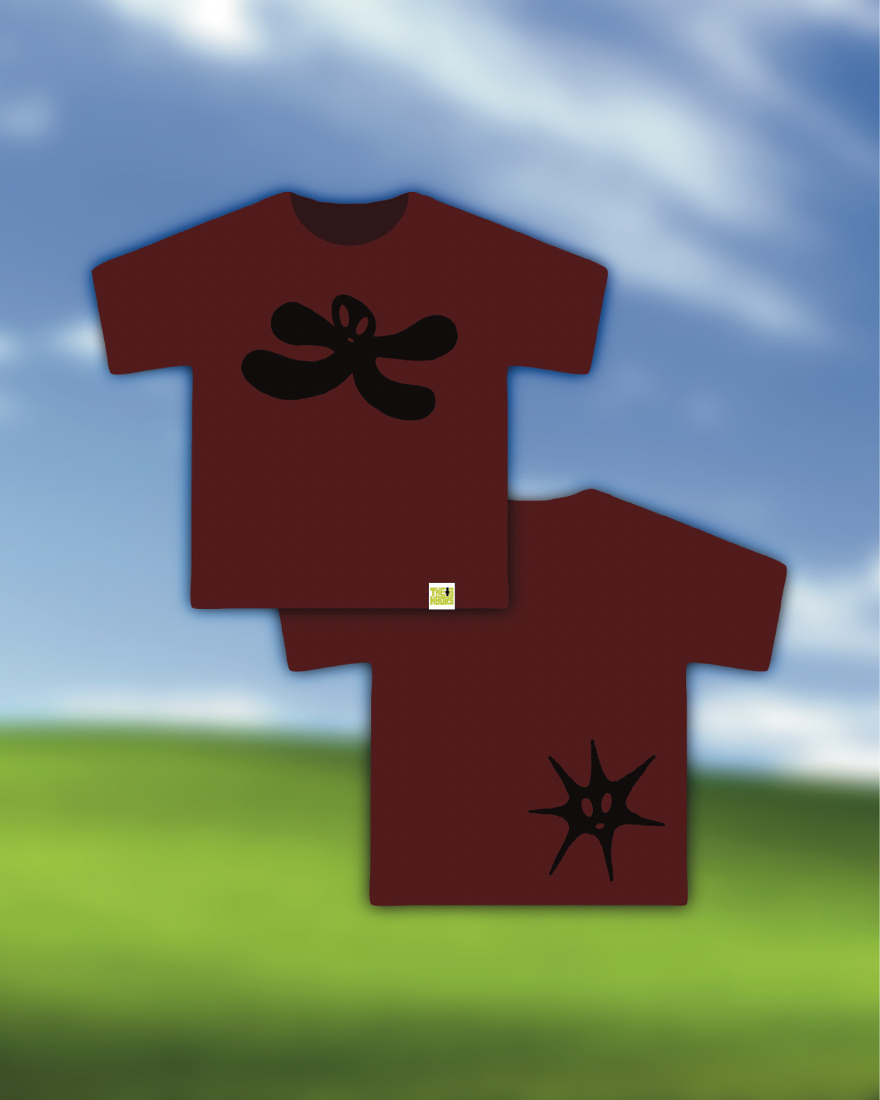 Theighbors - alien tee / Red