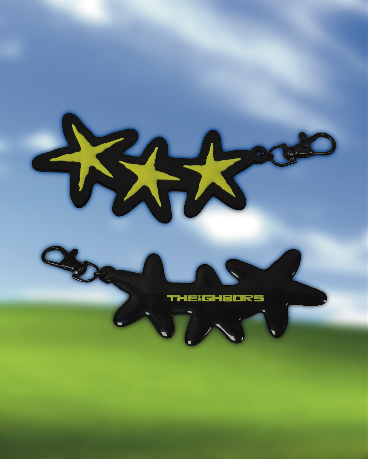Theighbors - STARS KEYRING