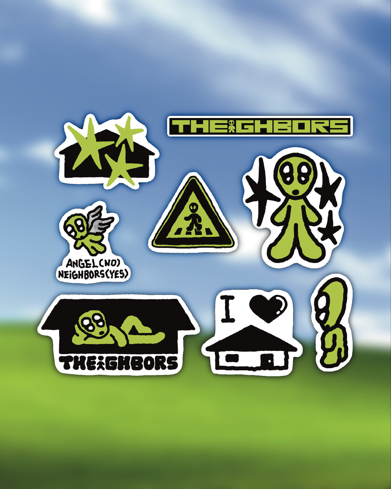 Theighbors - STICKER PACK
