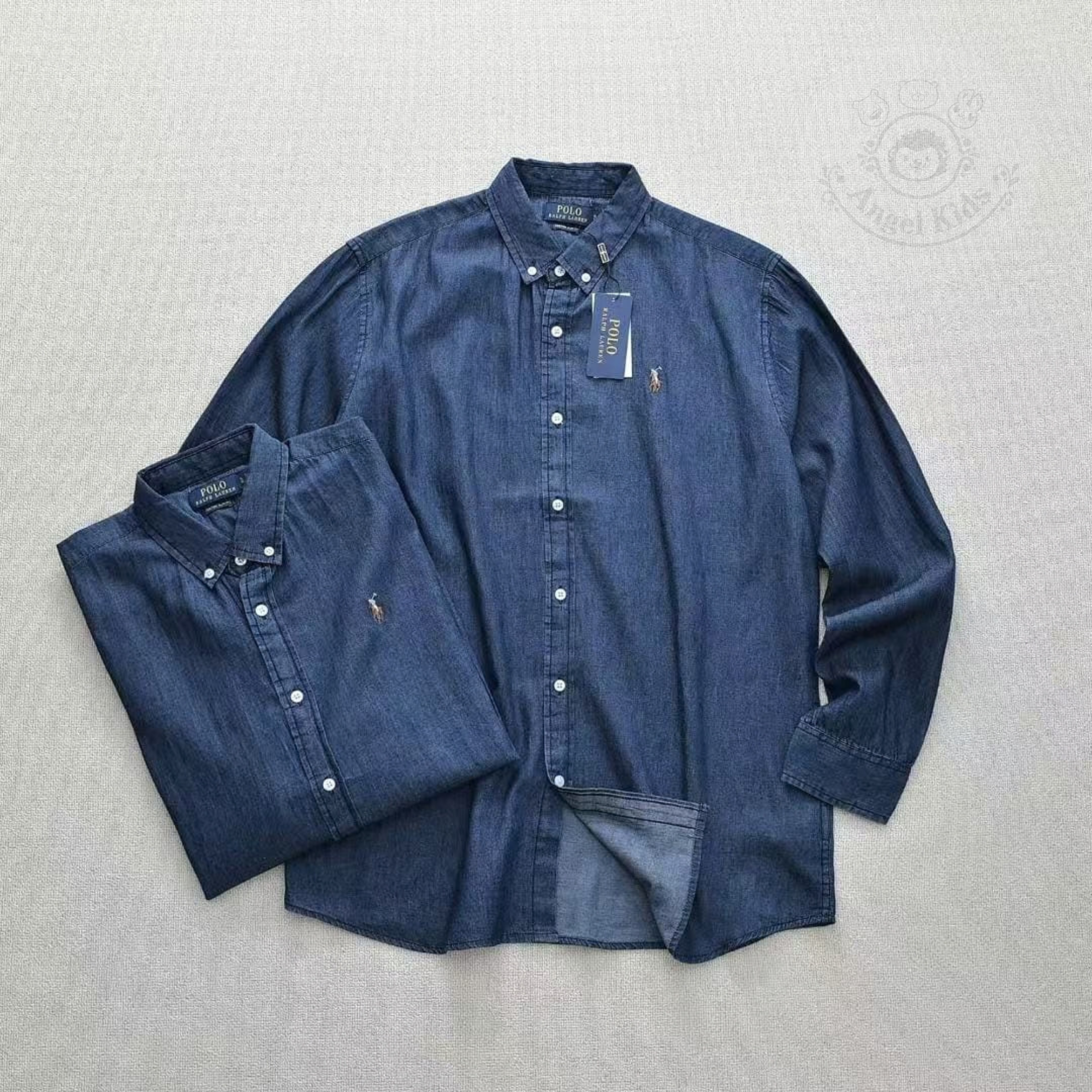 RL POLO 彩色Logo牛仔恤衫 九月團