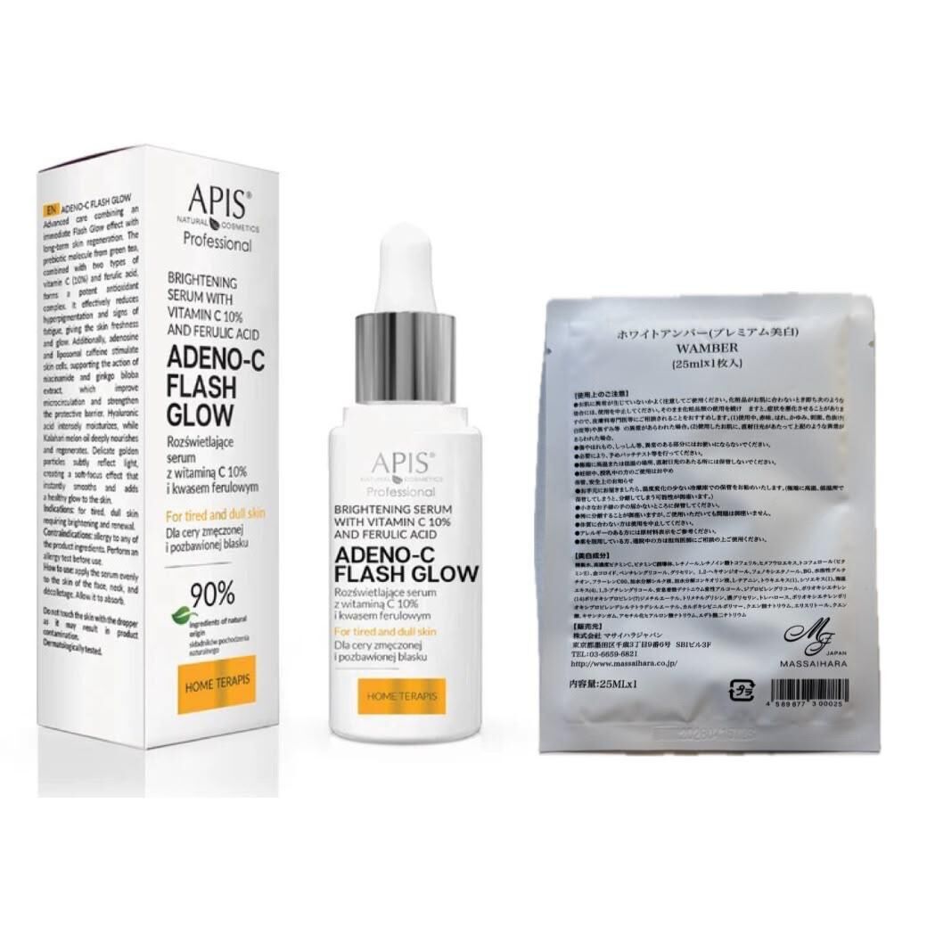 關鍵字AP28 APIS ADENO-C FLASH GLOW SERUM 30ML優惠價$288