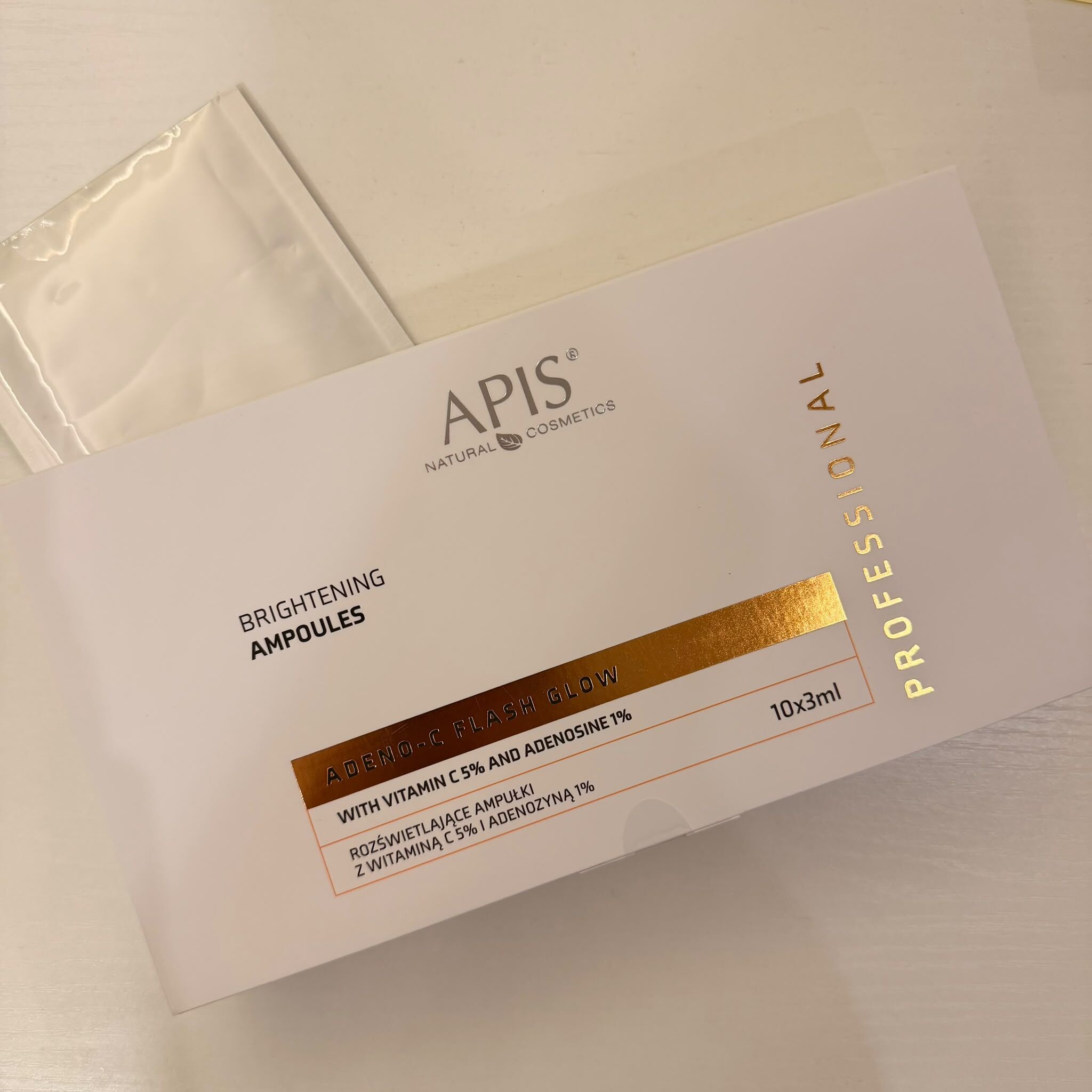 關鍵字AP23 APIS BRIGTHENING AMPOLUE 3ML X 10 優惠價$328