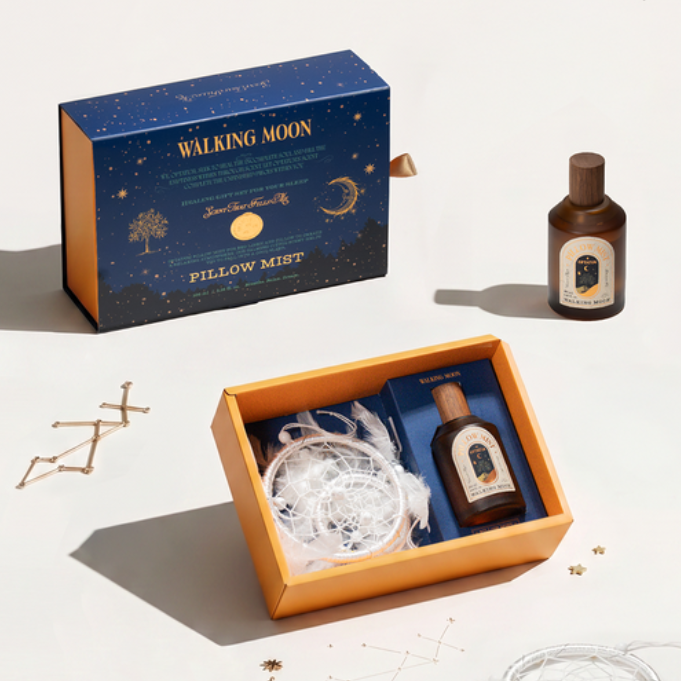 WK18 韓國OPTATUM PILLOW MIST 睡眠枕頭噴霧&捕夢網禮物套裝 100ML-WALKING MOON