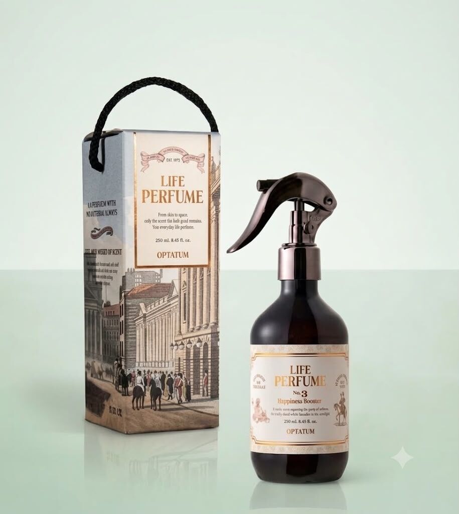 WK20 韓國OPTATUM LIFE PERFUME 衣物香水噴霧 250ML- No.3 Happiness Booster