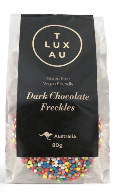 1001AU49-AUS-TL-黑朱古力彩糖脆片 80g [買兩件$238,平均$119／件] (C49)