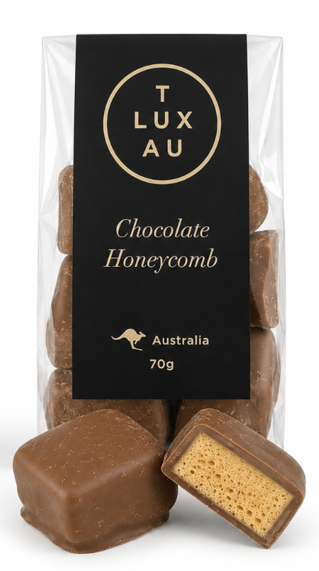1001AU44-AUS-TL-朱古力蜂巢脆糖 70g [買兩件$148,平均$74／件] (C44)