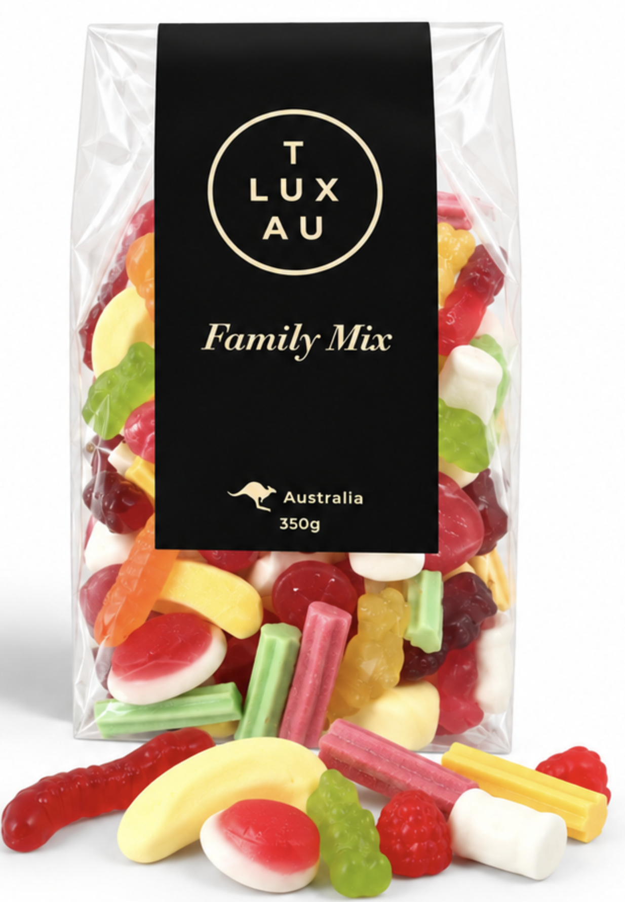 1001AU87-AUS-TL-家庭裝雜錦糖果 350g [買兩件$258,平均$129／件] (C87)