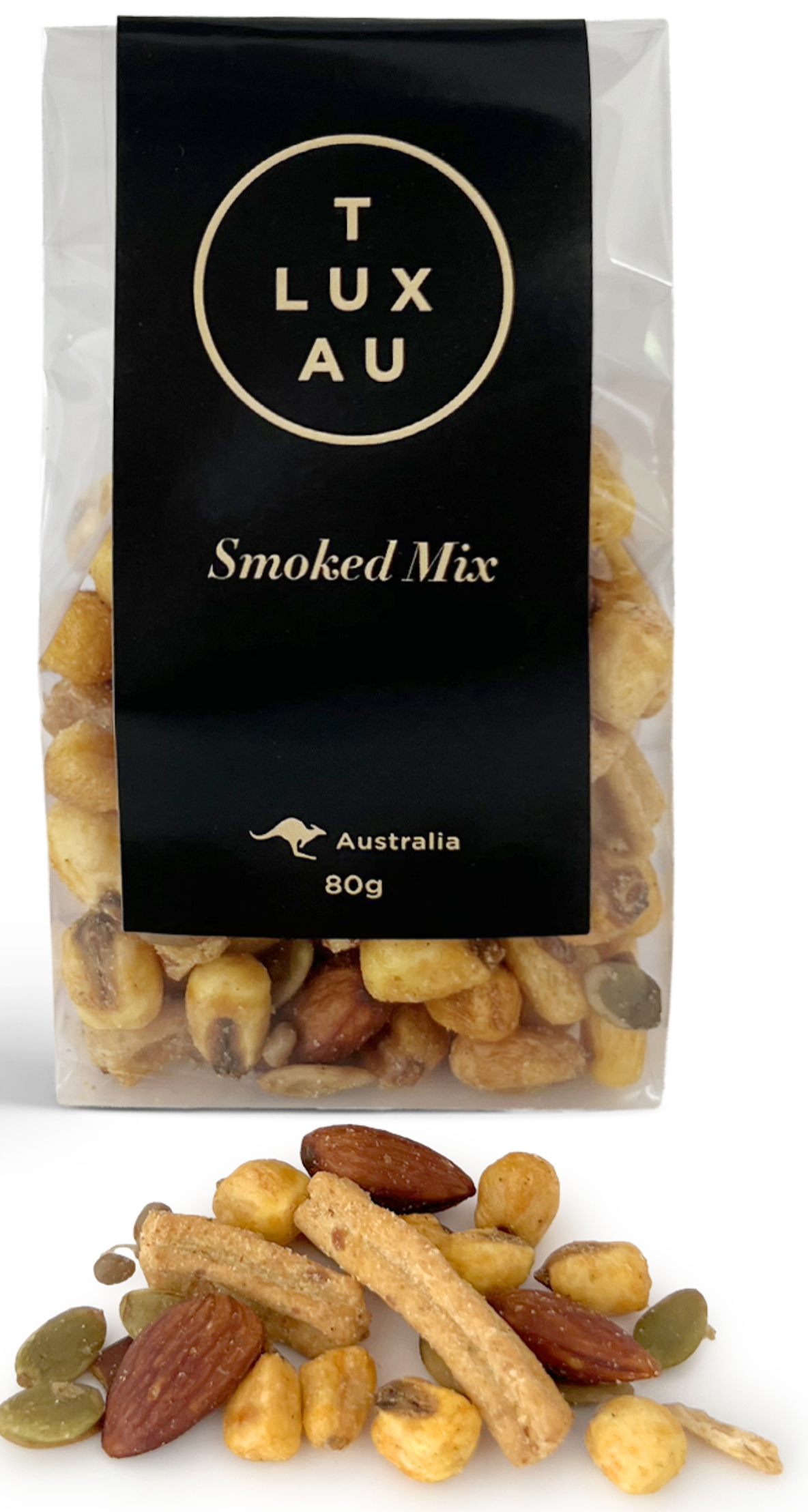 1001AU93-AUS-TL-煙燻雜錦果仁 80g [買兩件$198,平均$99／件] (C93)