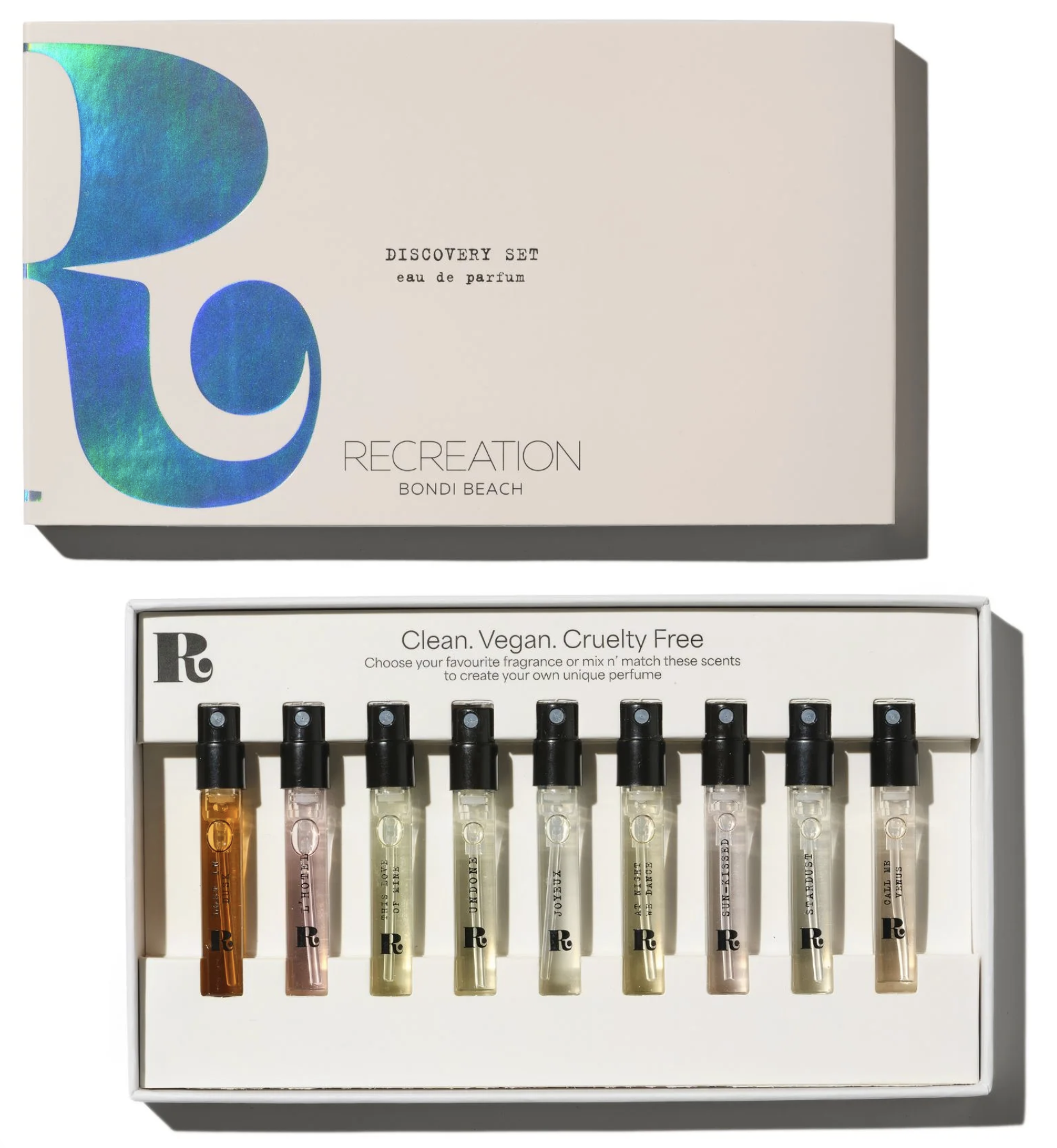 1001AU98-AUS-RB-Recreation Beauty 淡香精探索套裝 9 × 2ml [買兩件$748,平均$374／件] (C98)