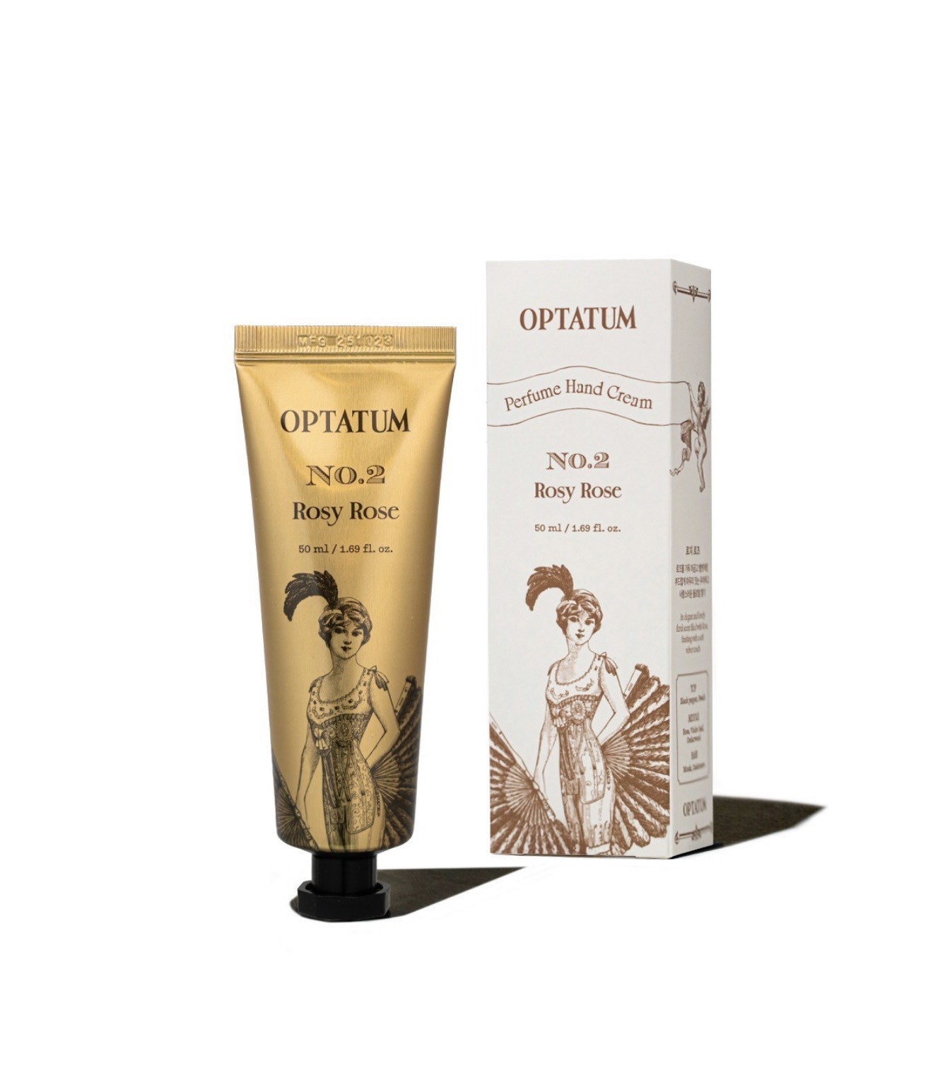 WK29 韓國OPTATUM Perfume Hand Cream 香水護手霜 50ML- No.2 Rosy Rose