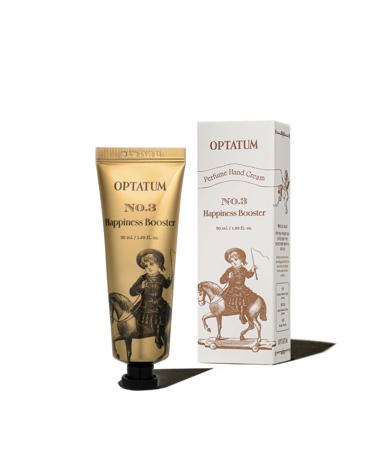 WK30 韓國OPTATUM Perfume Hand Cream 香水護手霜 50ML- No.3 Happiness Booster