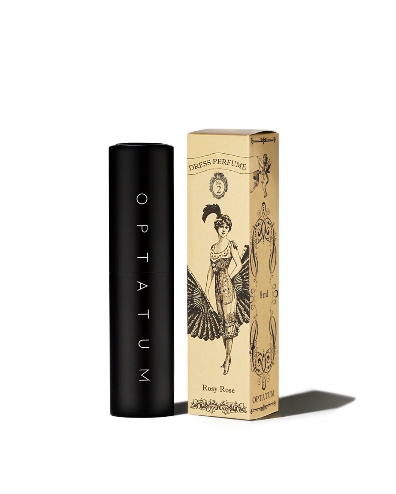 WK33 韓國OPTATUM Dress Perfume 隨身香水 8ML- No.2 Rosy Rose